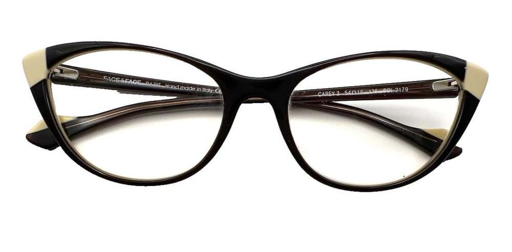 Paris Face a Face Carey 2 Eyeglass Frames 54-16-135 COL 2179 Frames Only Italy